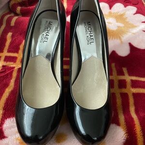 Michael Kors Black Patent Heels
